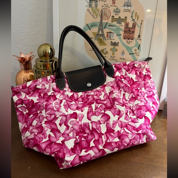 Longchamp Le Pliage Bag in Rose Petal - Picture 2 of 9